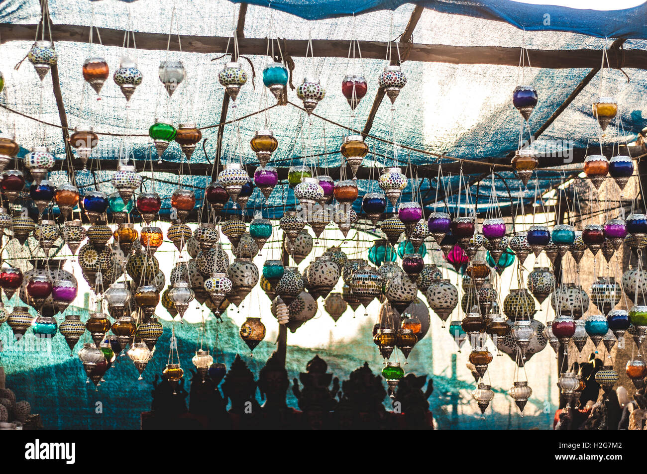 L'Inde, marché à Goa Banque D'Images