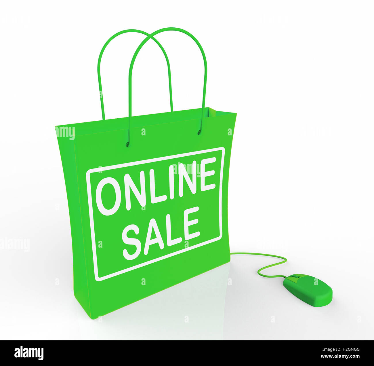 Vente en ligne Montre Sac Vendre et acheter sur Internet Banque D'Images