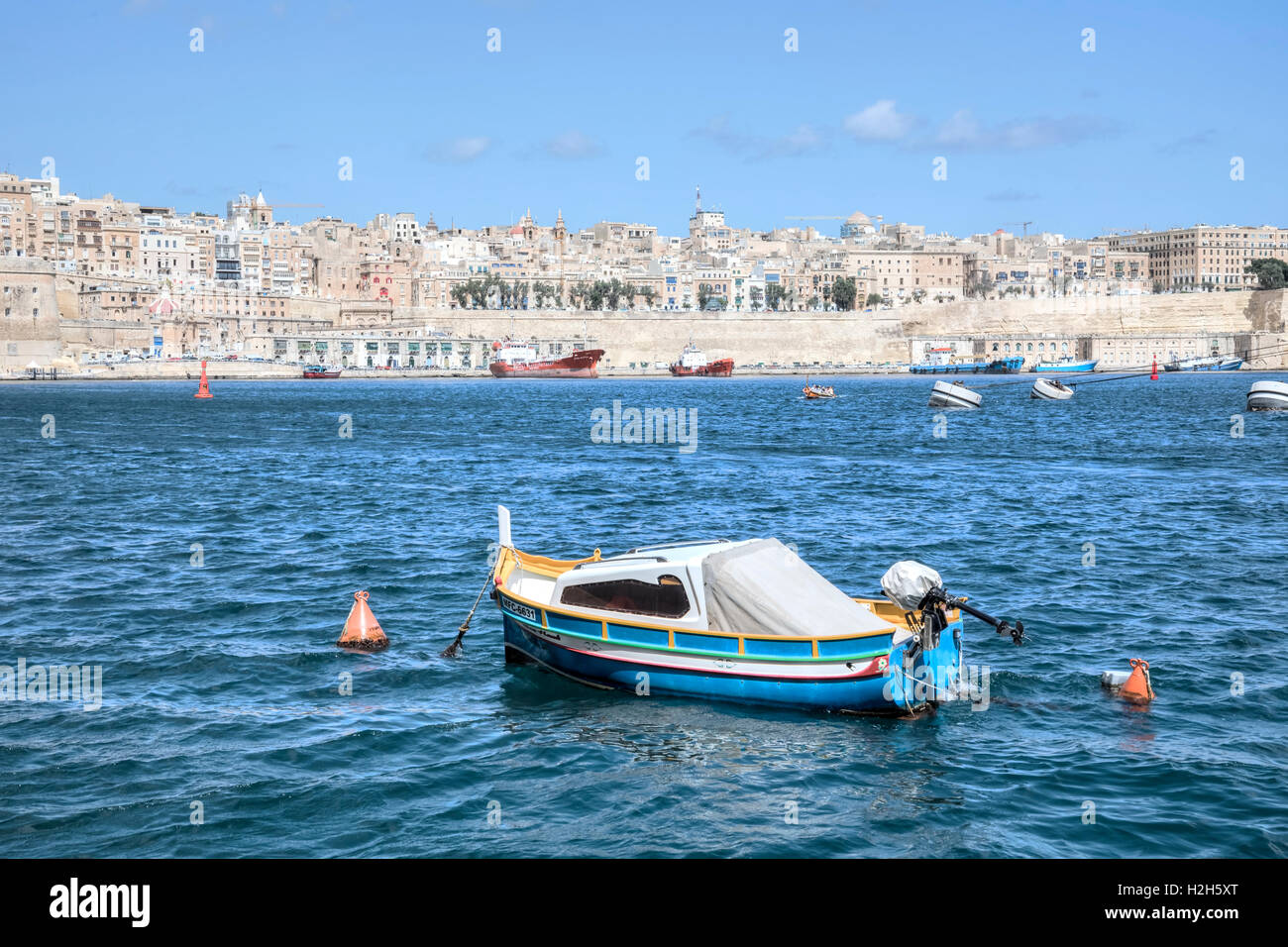 Trois villes, La Valette, Malte Banque D'Images