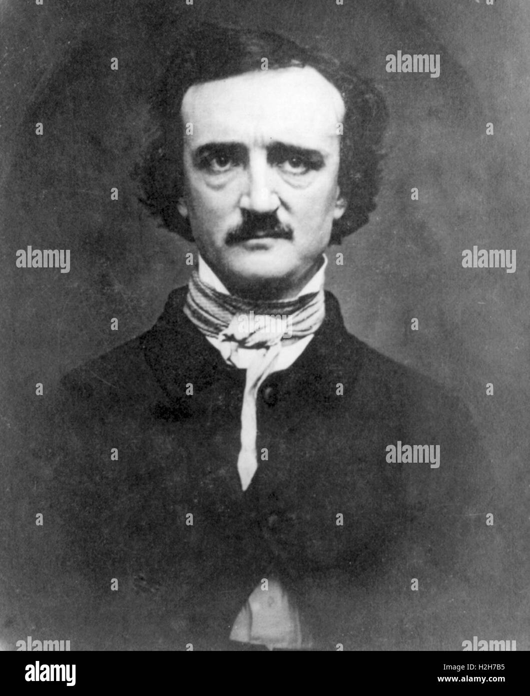 Edgar Allan Poe, écrivain américain Banque D'Images