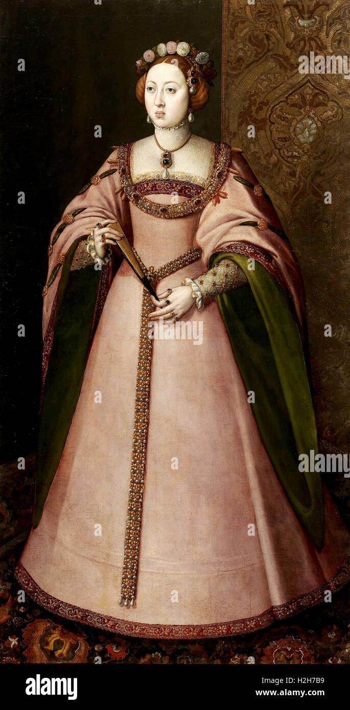 La princesse Maria de Portugal, Dona Maria Manuela Banque D'Images