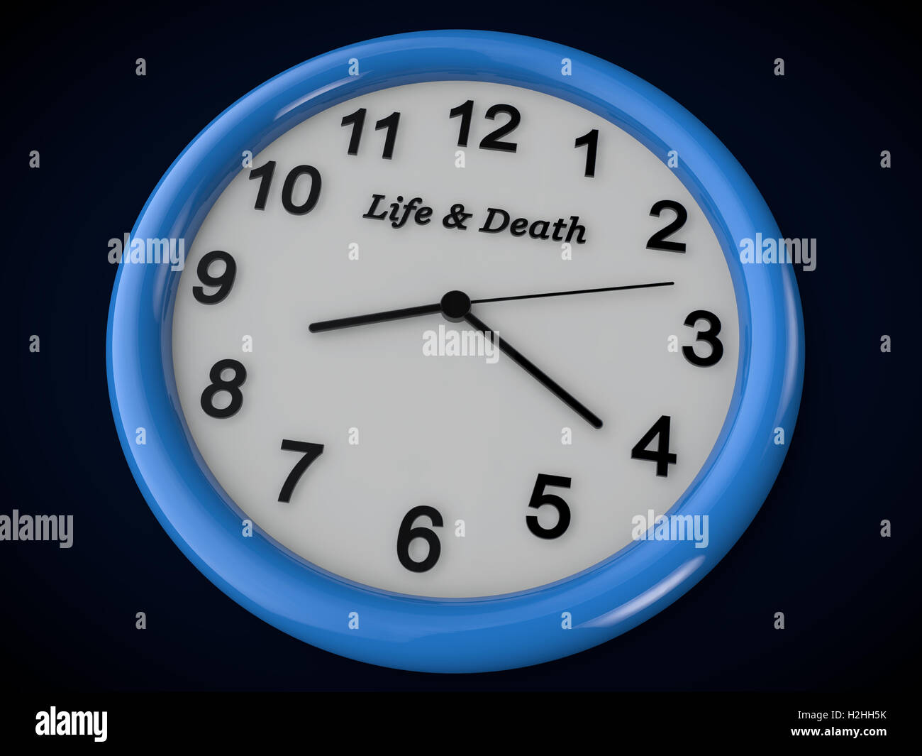 Mort Clock Death clock Banque de photographies et d’images à haute résolution - Alamy
