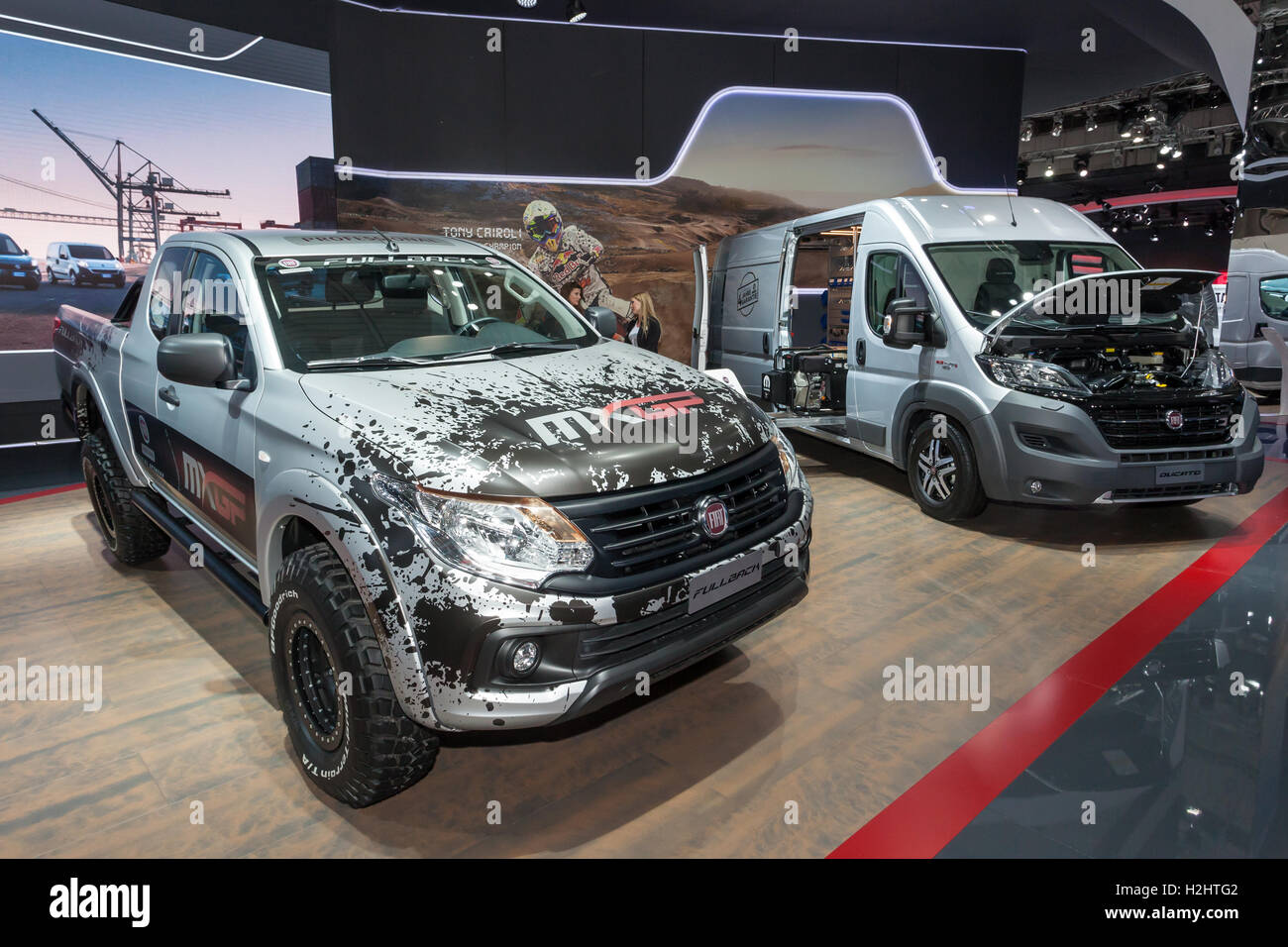 La nouvelle FIAT Fullback camionnette à l'IAA 2016 Banque D'Images