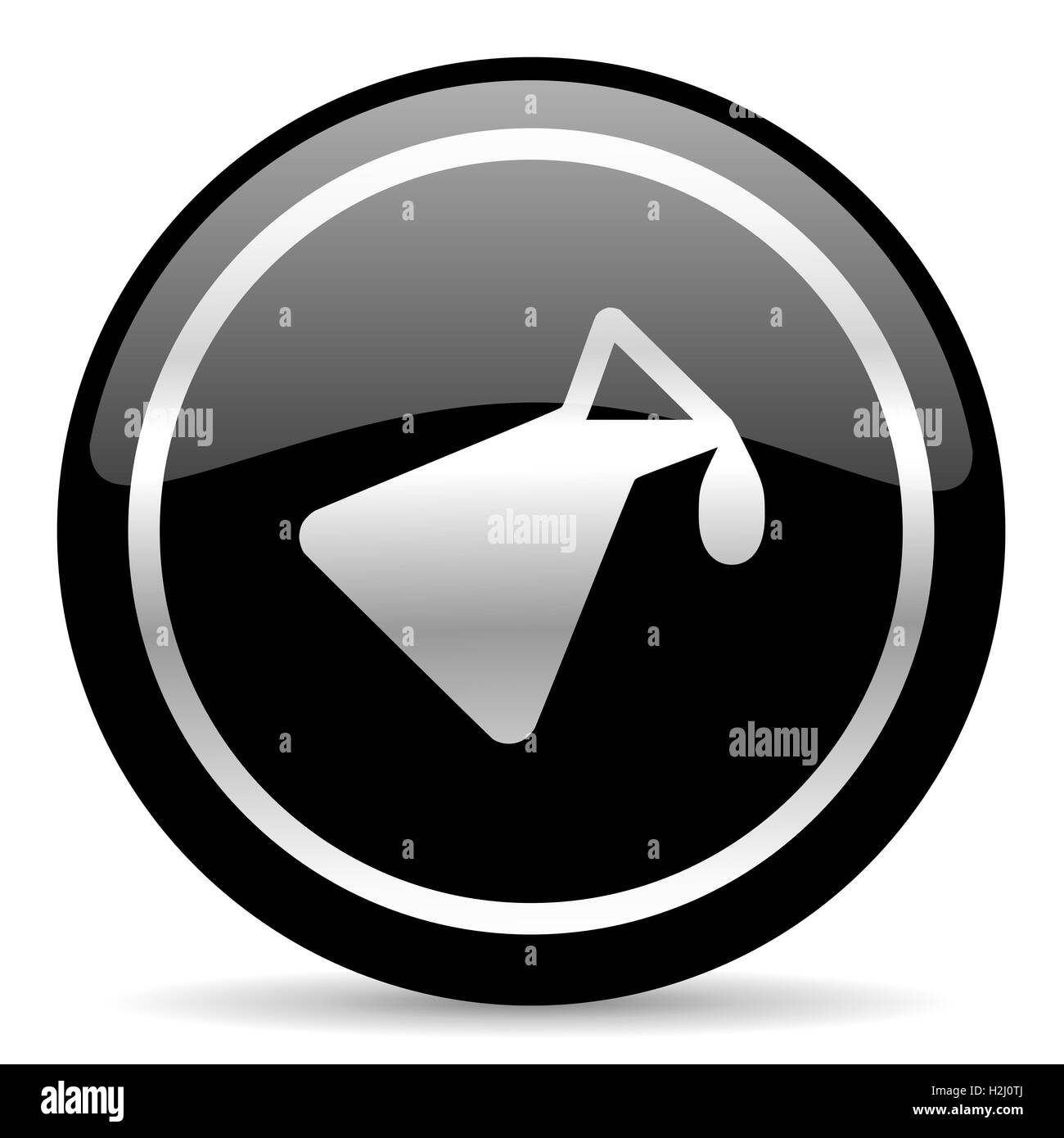 icône de chimie Banque D'Images