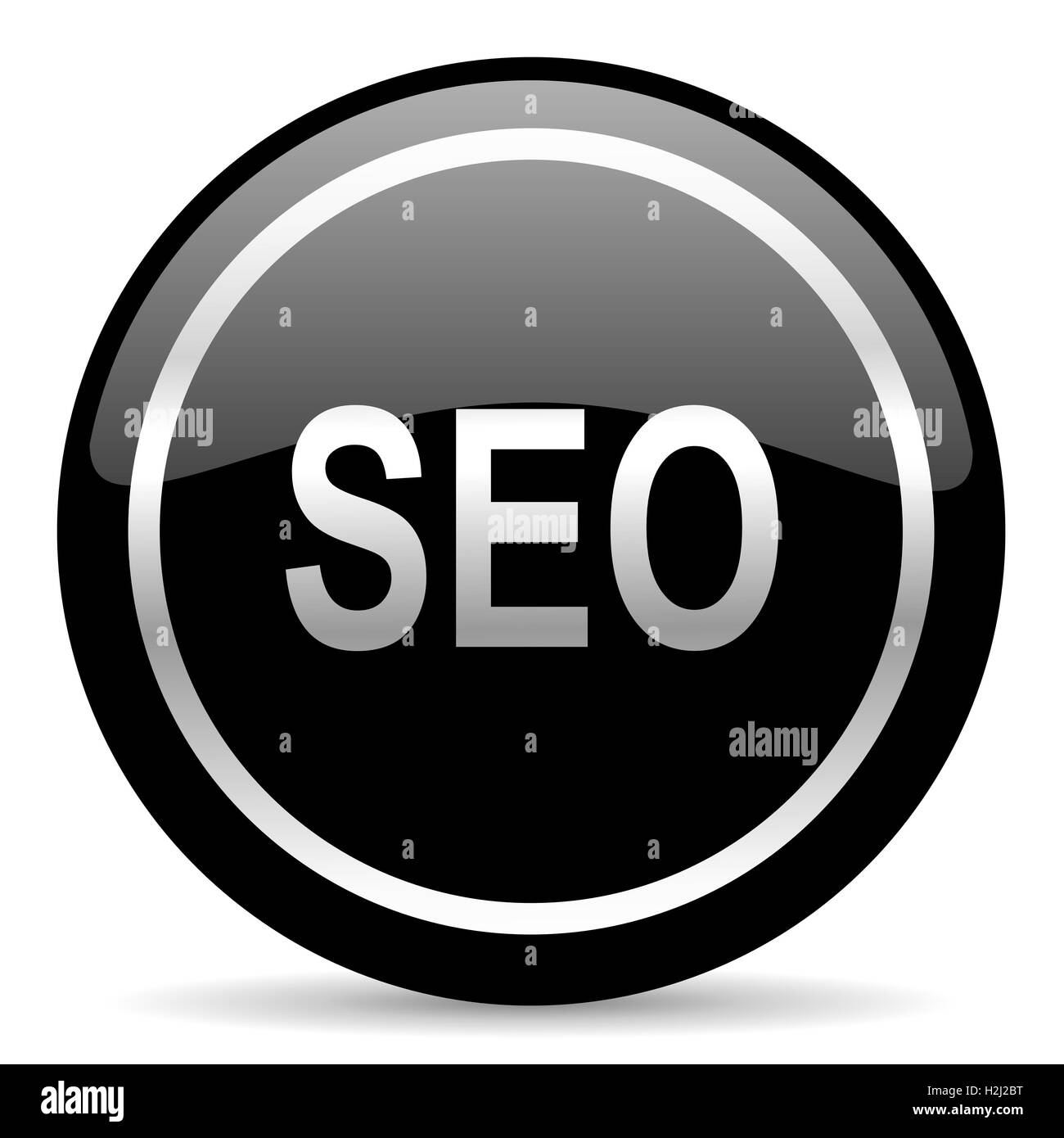 icône de SEO Banque D'Images