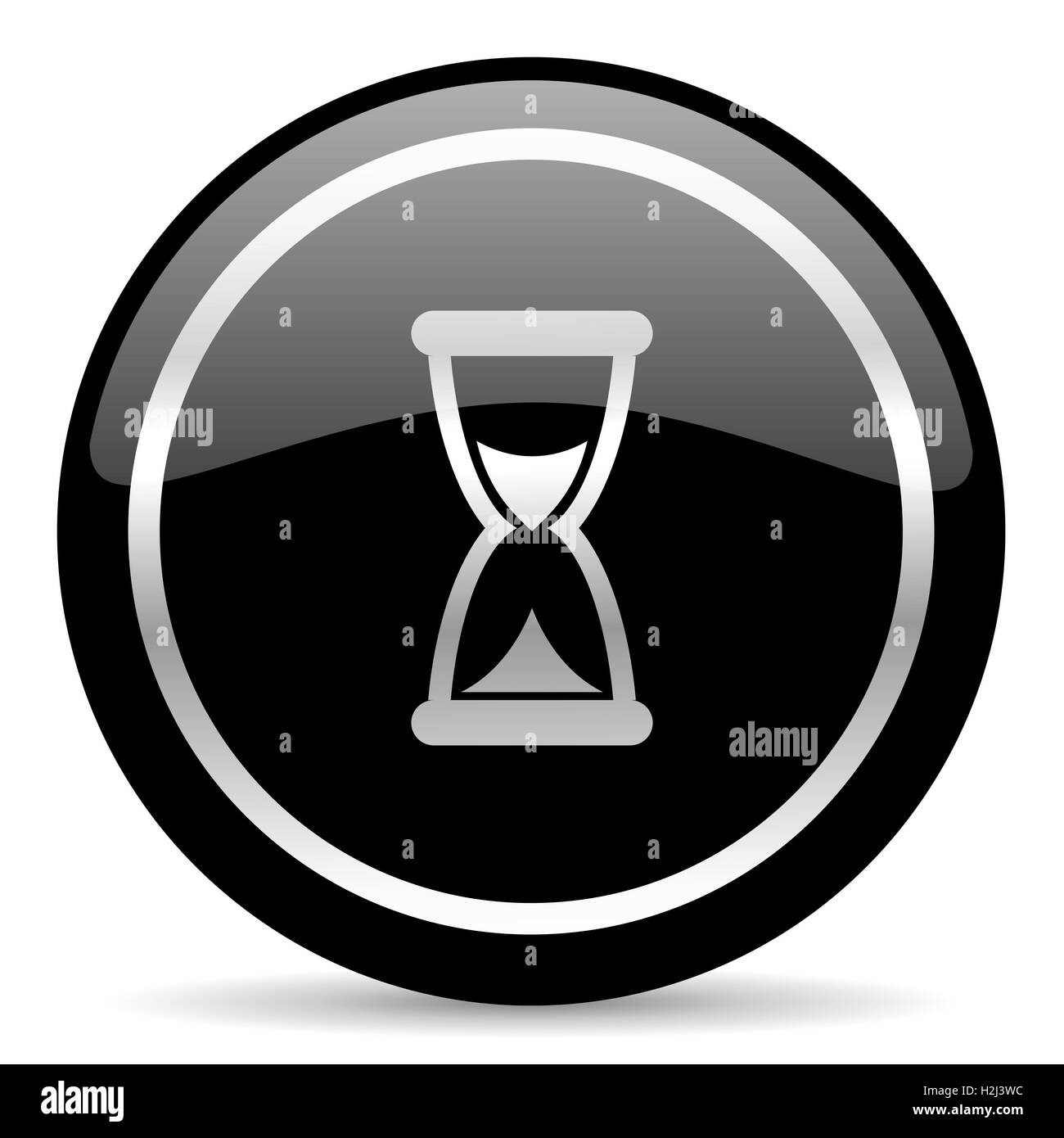 icône de temps Banque D'Images