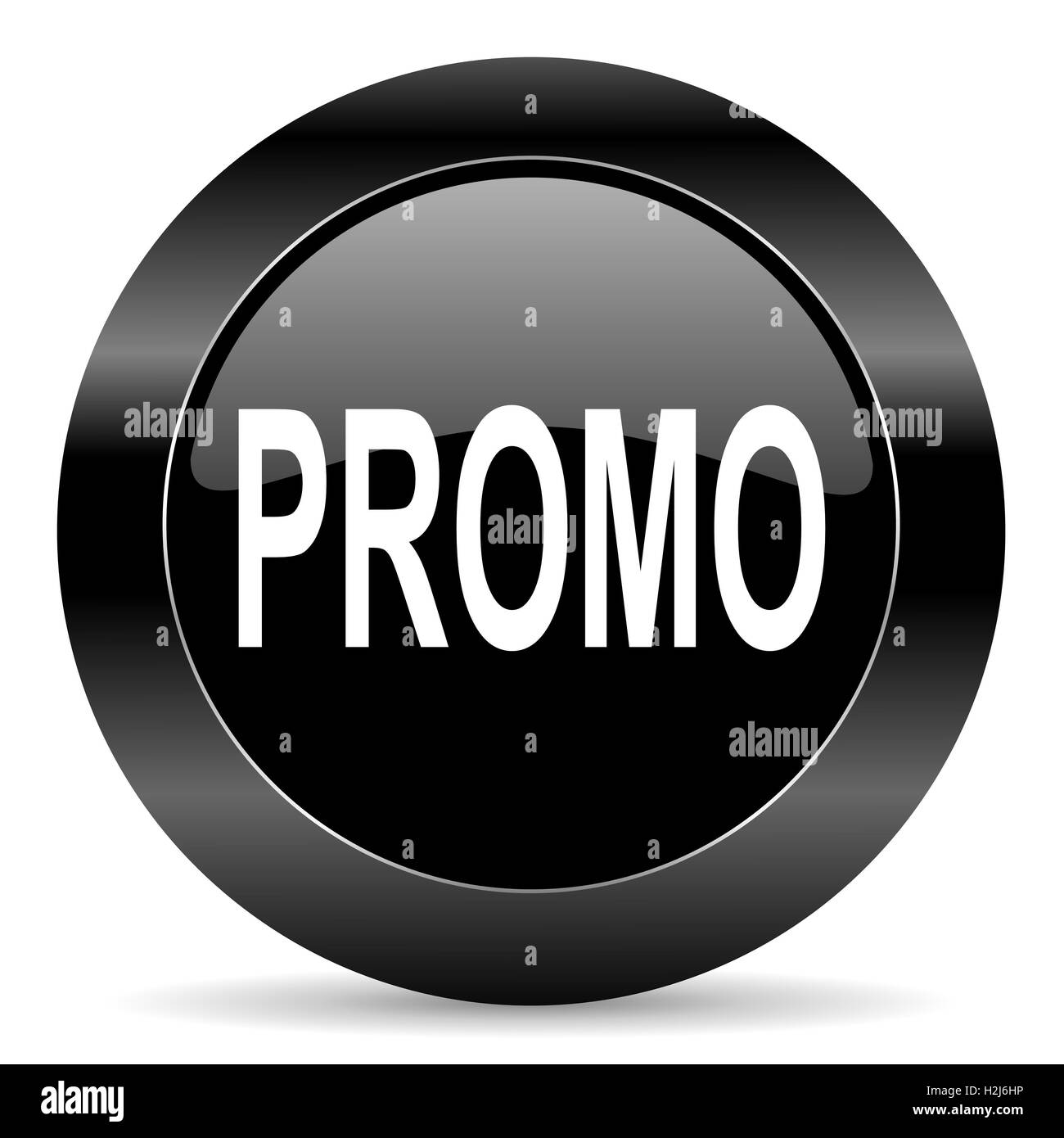 icône de promo Banque D'Images