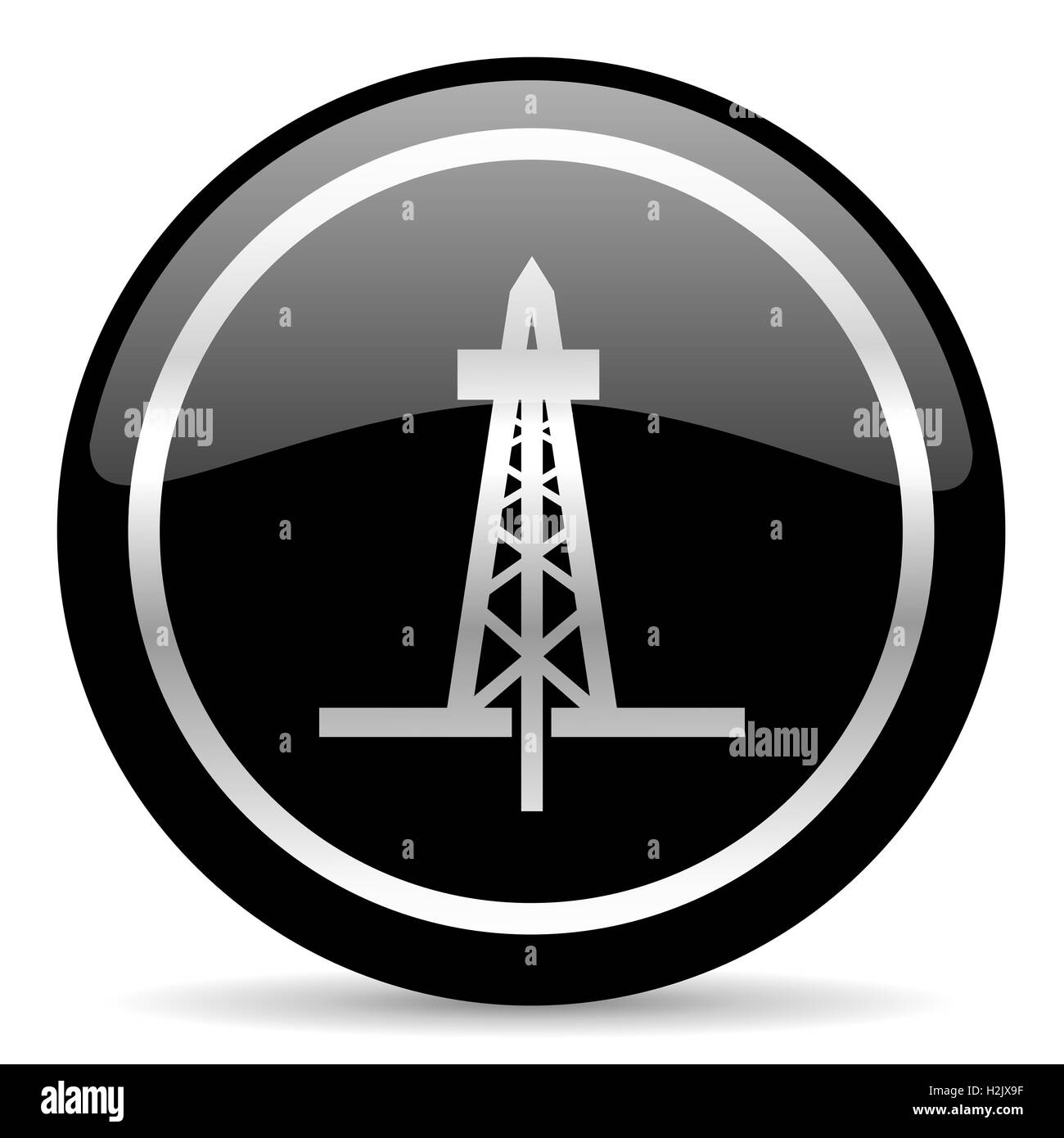 icône de forage Banque D'Images