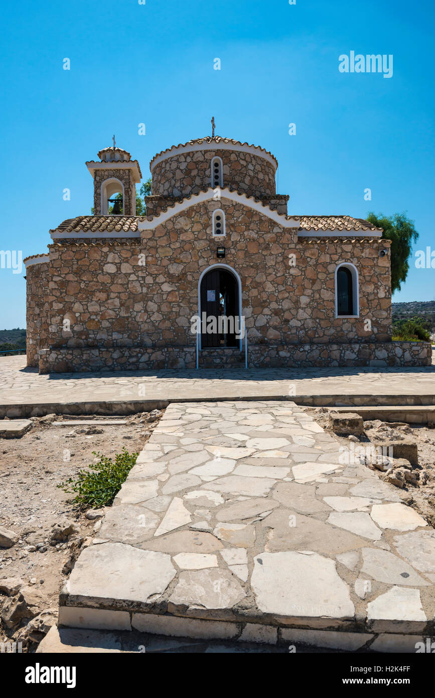 Église de Profitis Ilias, Protaras Banque D'Images