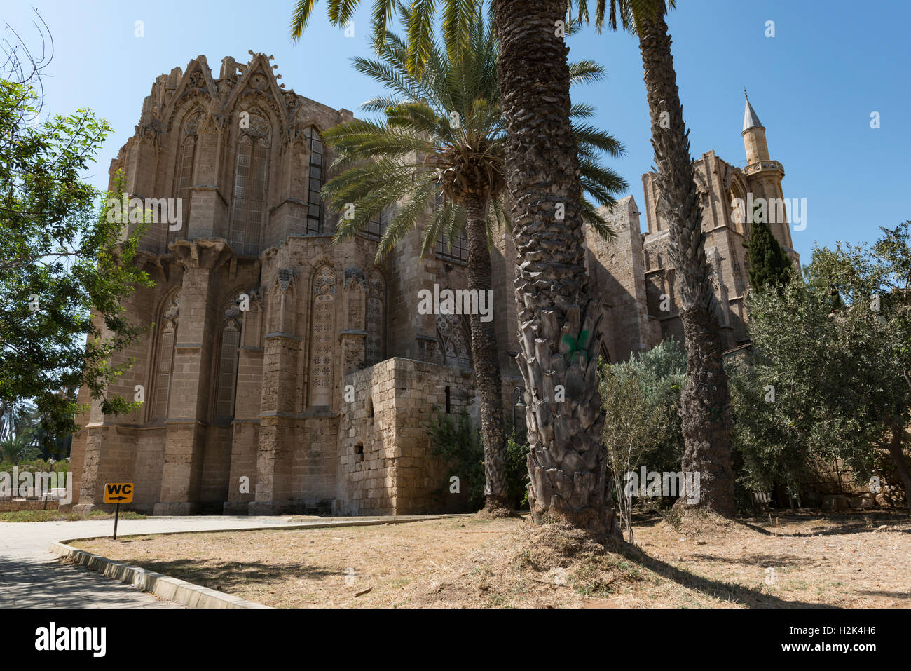 Cathédrale de Saint Nicholas, Farmagusta Banque D'Images