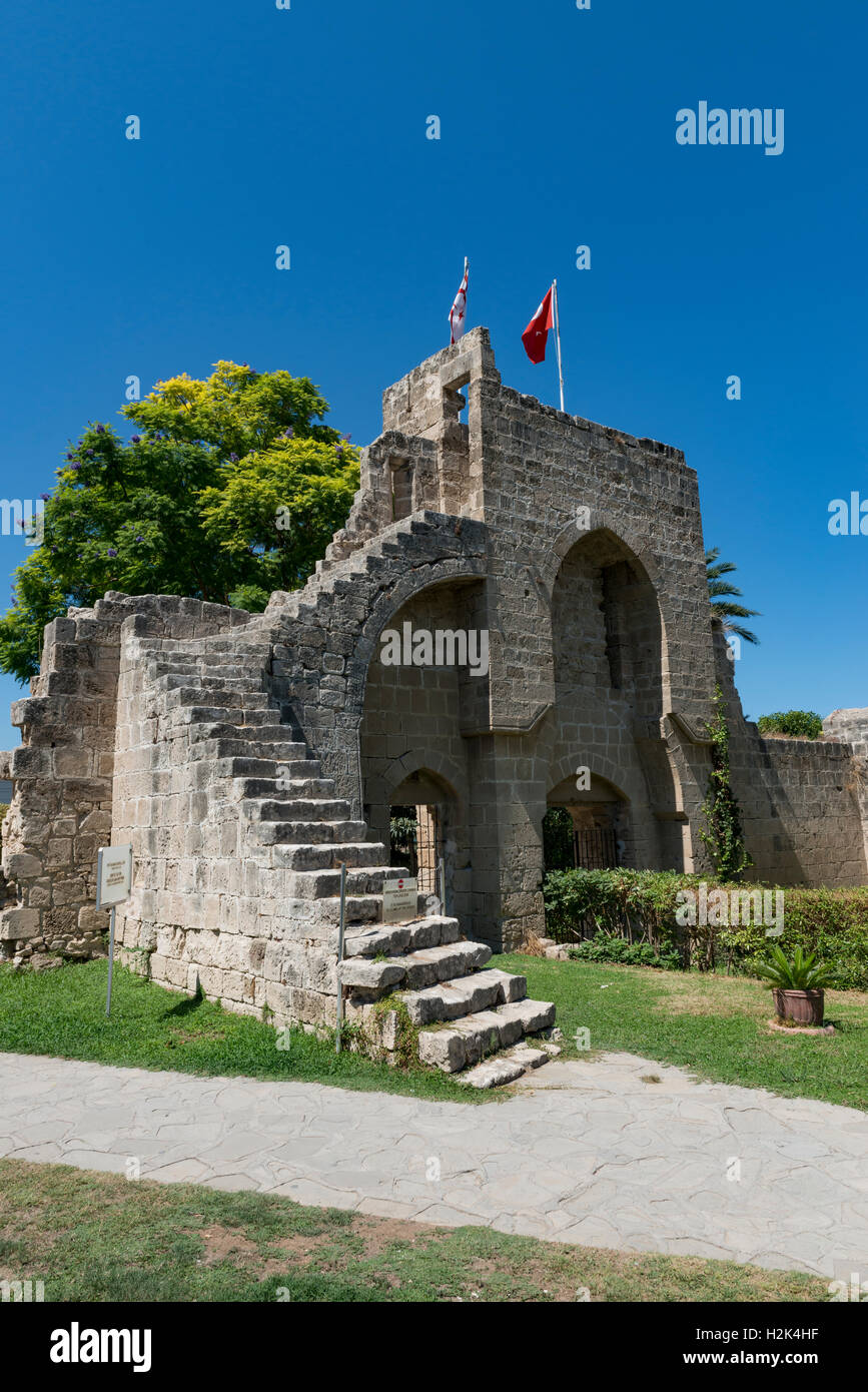 L'Abbaye de Bellapais, Chypre du Nord Banque D'Images