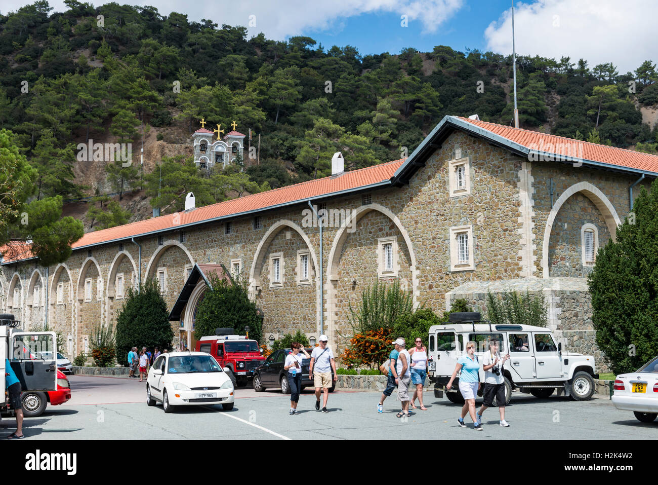 Monastère de Kykkos, Chypre Banque D'Images