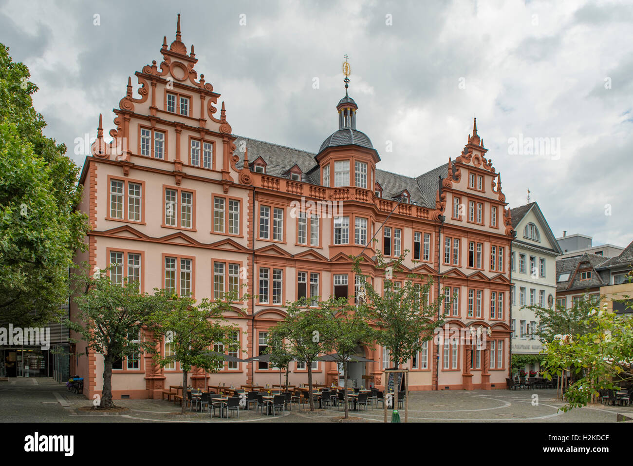 Musée Gutenberg, Mayence, Rhénanie-Palatinat, Allemagne Banque D'Images