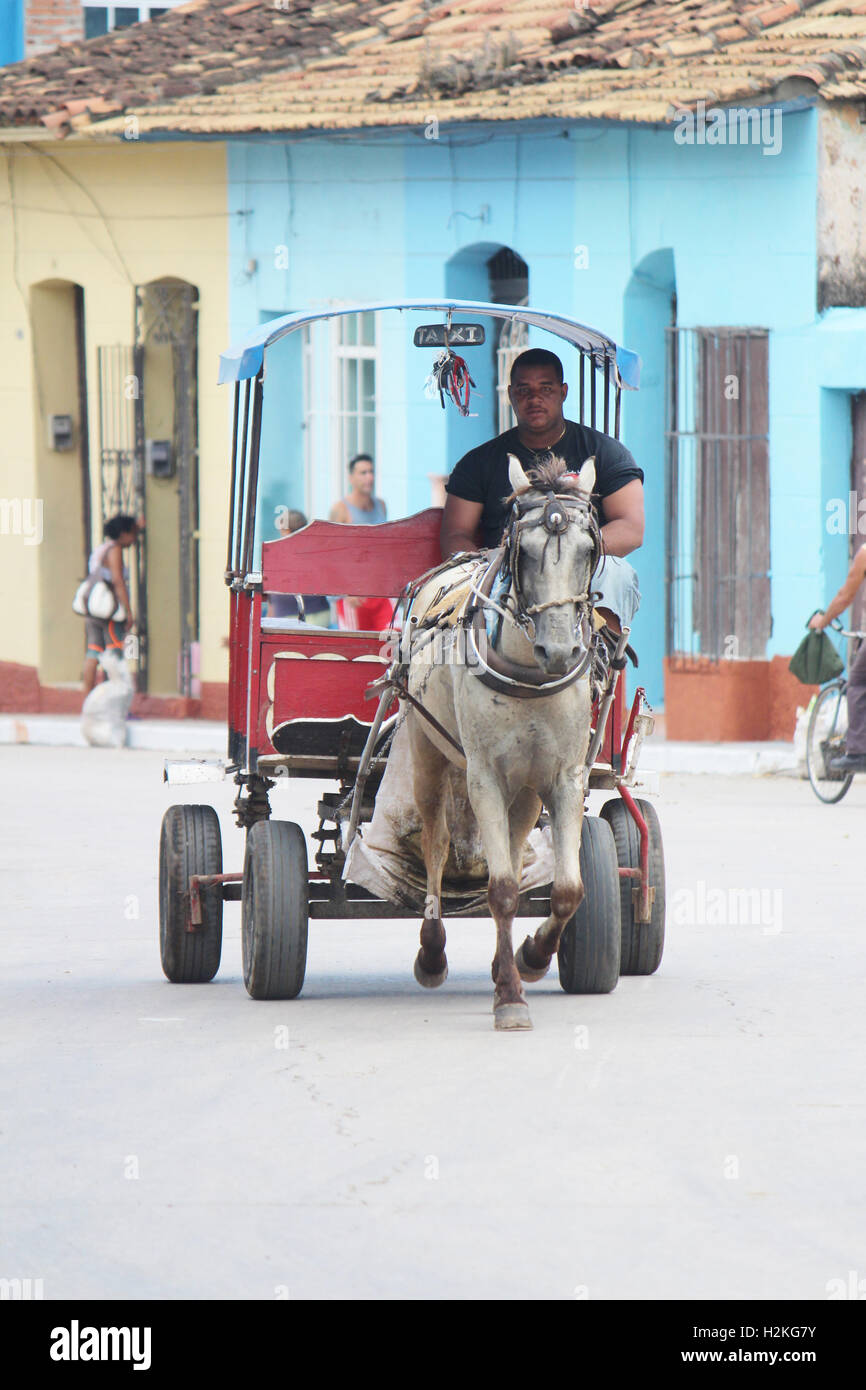 Transport cubain Banque D'Images