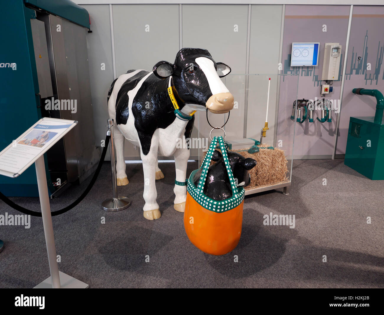 Salon de l'agriculture de Bavière Munich Allemagne Europe 2016 Banque D'Images