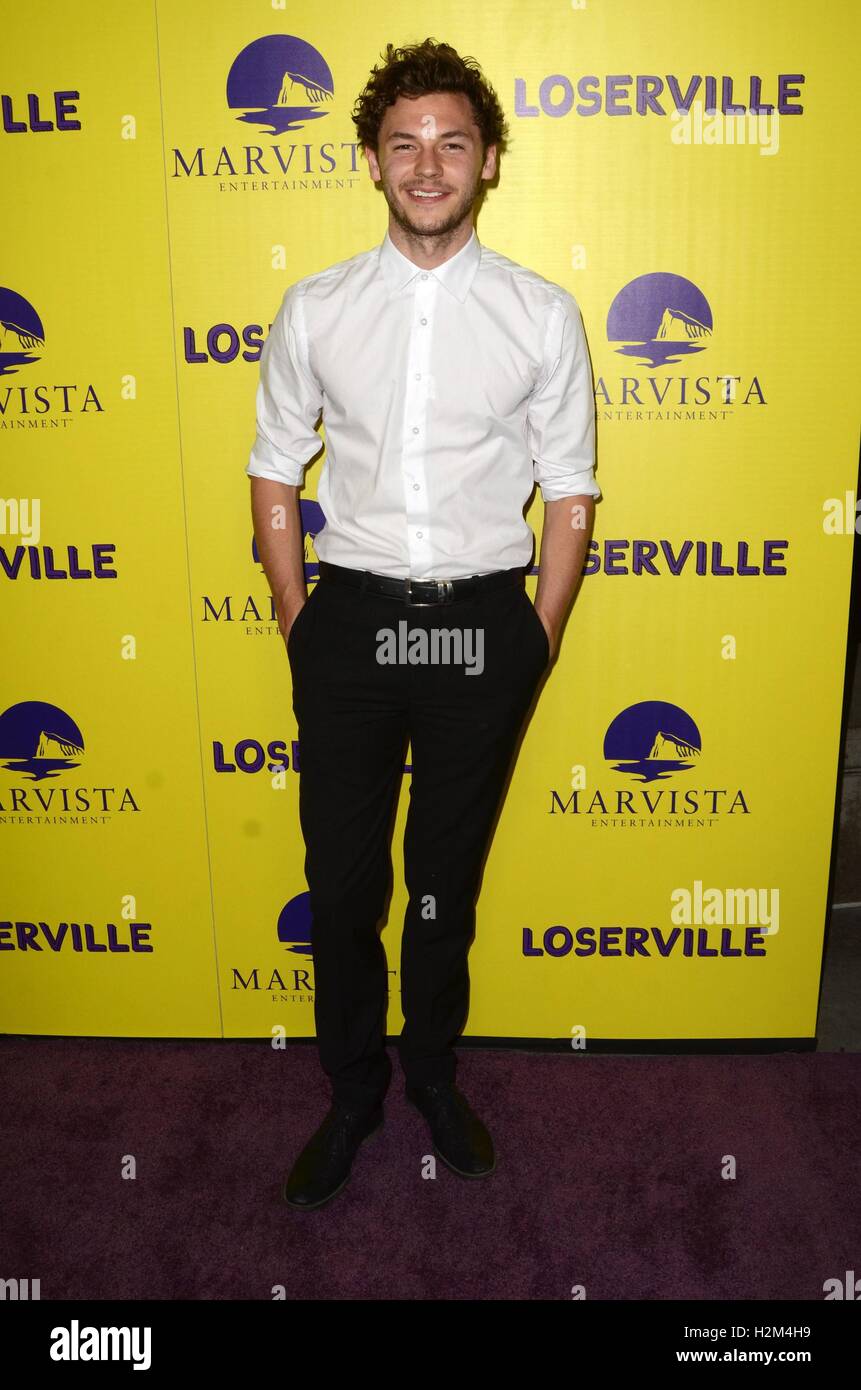 Los Angeles, CA, USA. Sep 29, 2016. Nick Fink à arrivées de LOSERVILLE ArcLight Hollywood Premiere, Théâtres, Los Angeles, CA Septembre 29, 2016. Credit : Priscilla Grant/Everett Collection/Alamy Live News Banque D'Images