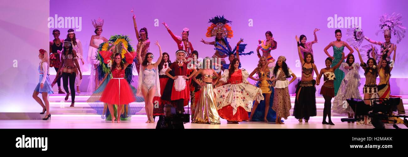 Concours de Miss Monde 2014 Banque D'Images