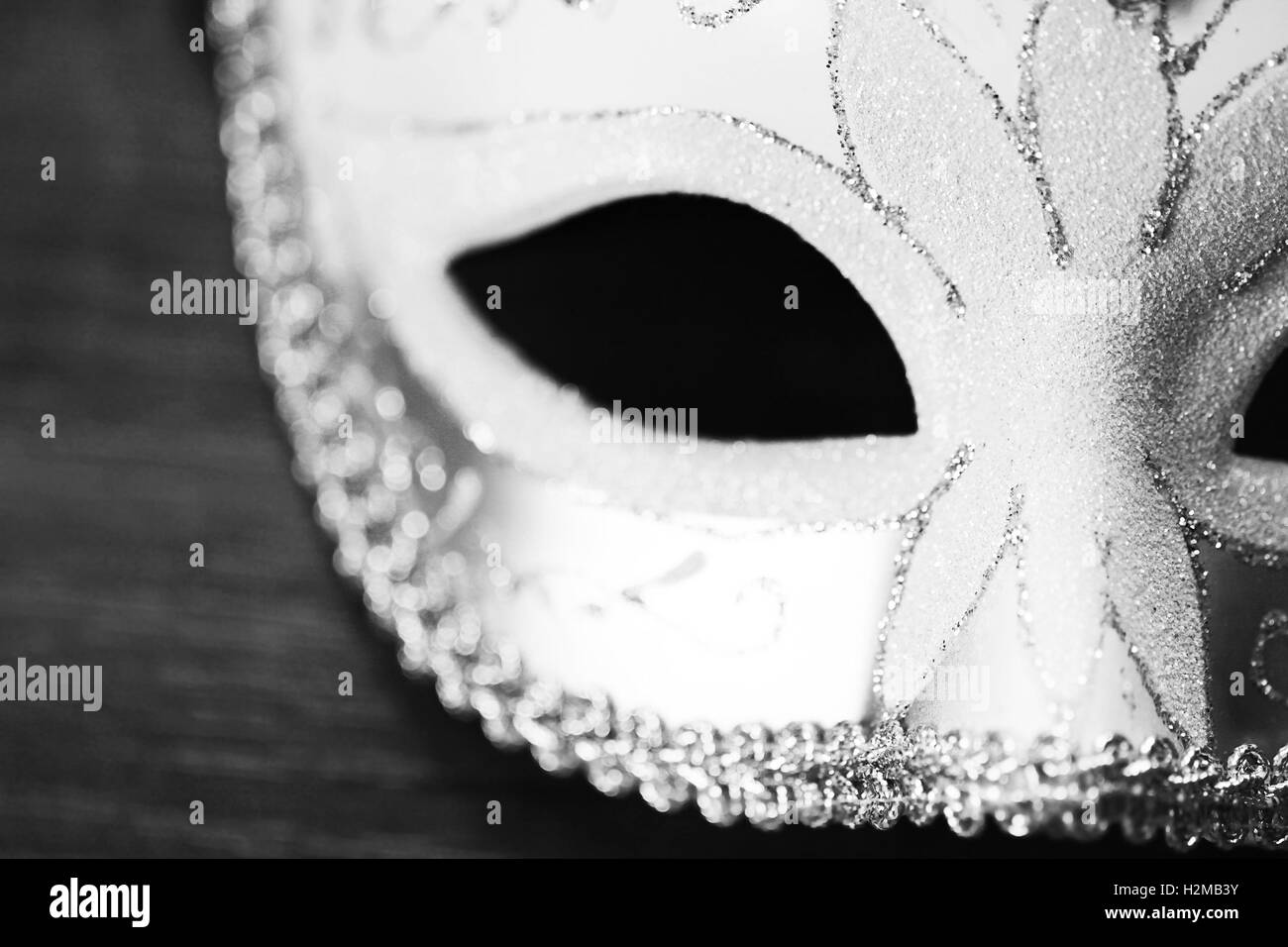 Masquerade Mask close up isolé photo Banque D'Images