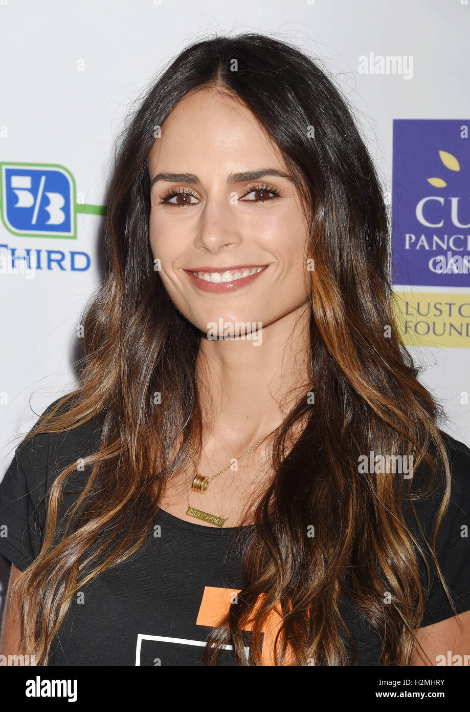 JORDANA BREWSTER actrice US en septembre 2016. Photo Jeffrey Mayer Banque D'Images