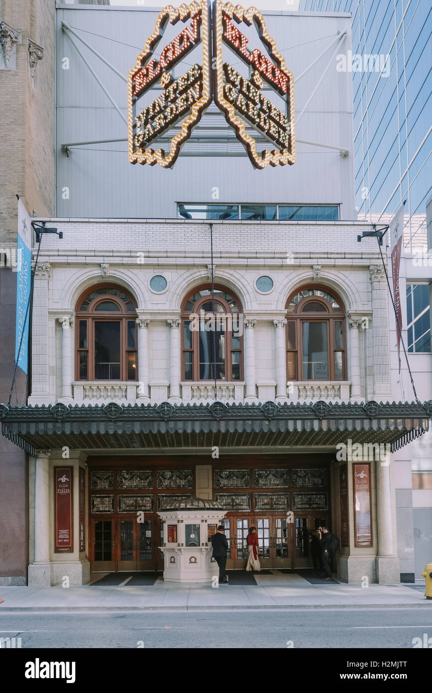 Théâtre Elgin Toronto 'Théâtres Elgin et Winter Garden' Banque D'Images