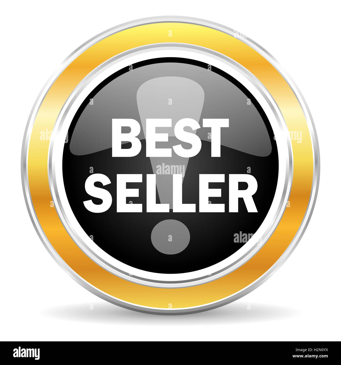 Icône best seller Banque D'Images