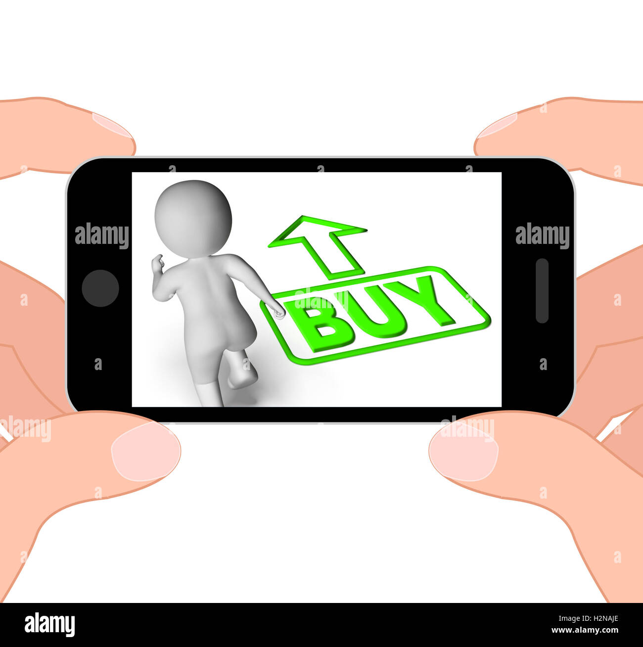 Acheter et l'exécution de 3D Character Afficher Achetez Shop Banque D'Images Acheter et l'exécution de 3D Character Afficher Achetez Shop Banque D'Images