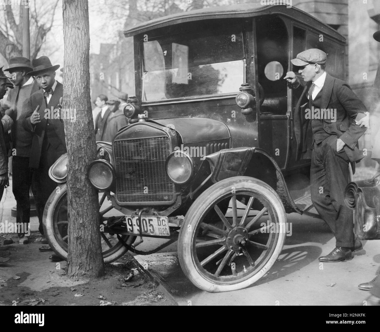 Location de frapper Tree, Washington DC, USA, National Photo Company, 1920 Banque D'Images