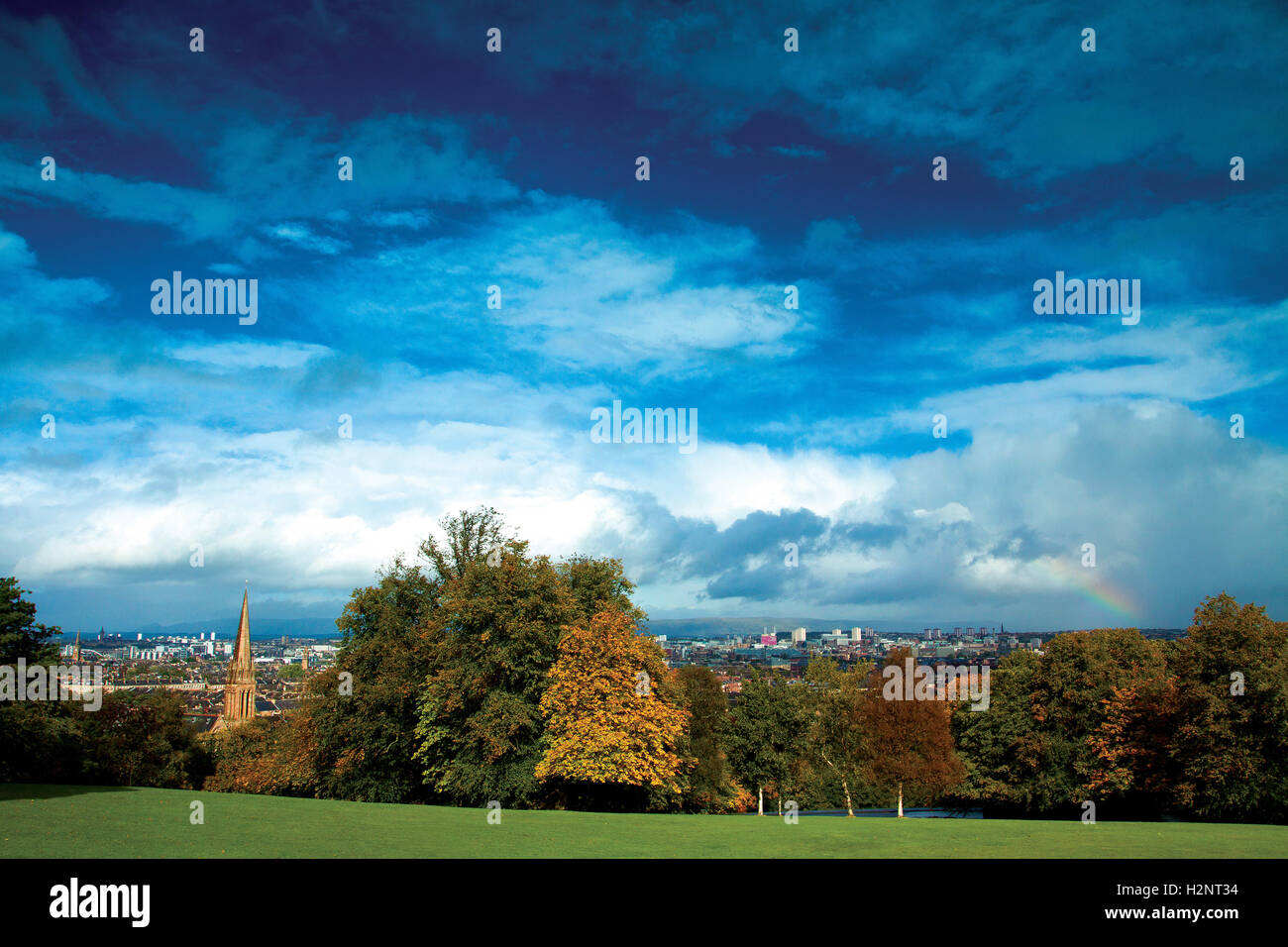 De Queen's Park de Glasgow, Glasgow Banque D'Images