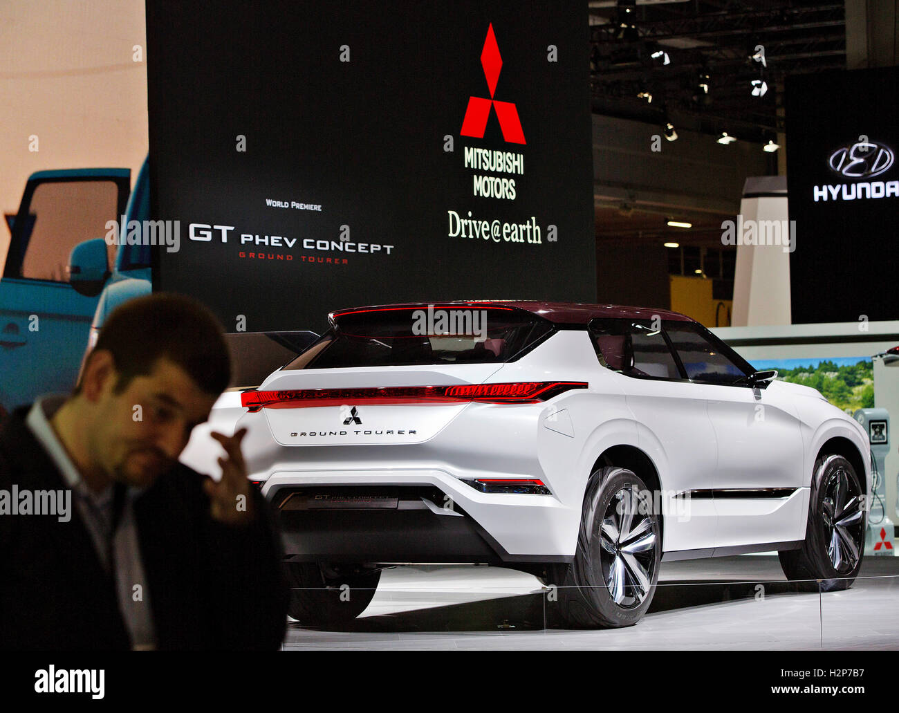 Mitsubishi Grand Tourer Concept GT-PHEV Banque D'Images
