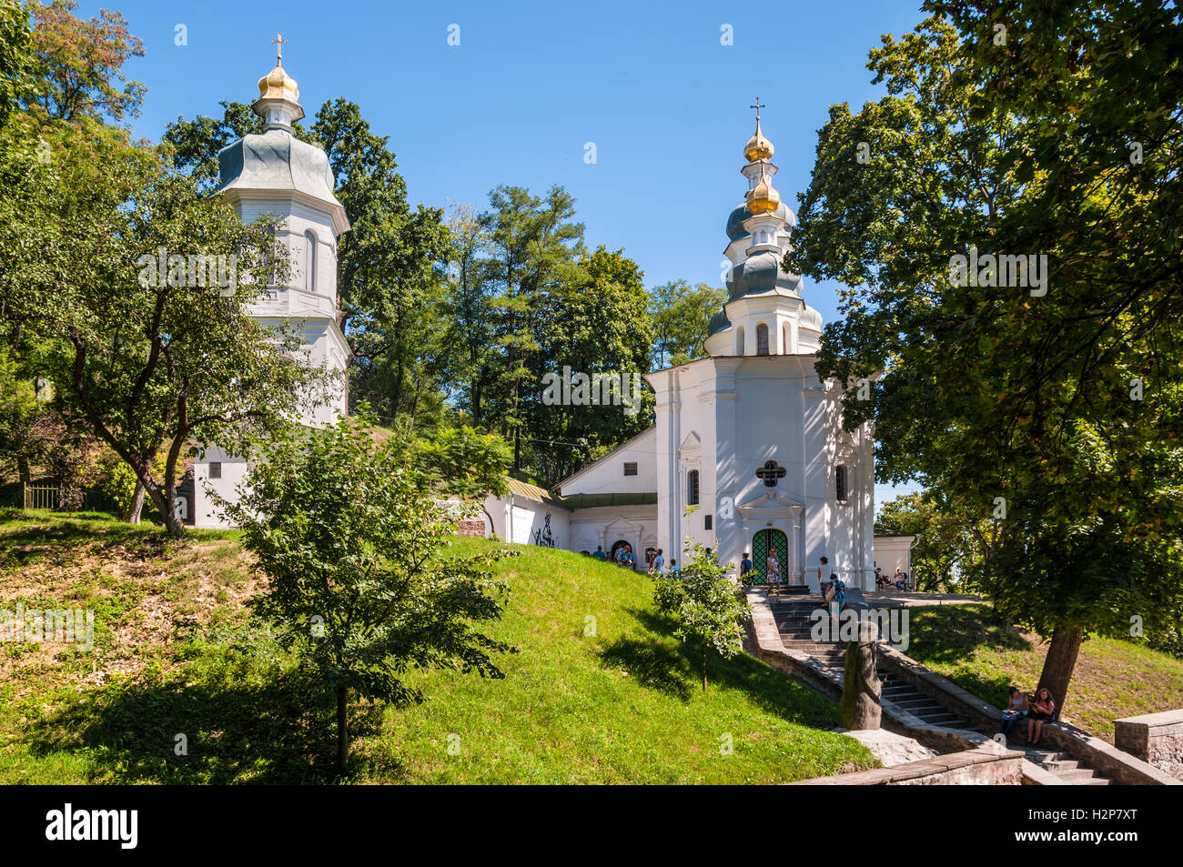 L'église Saint Elie (12e siècle) dans la ville de Chernihiv, Ukraine Banque D'Images