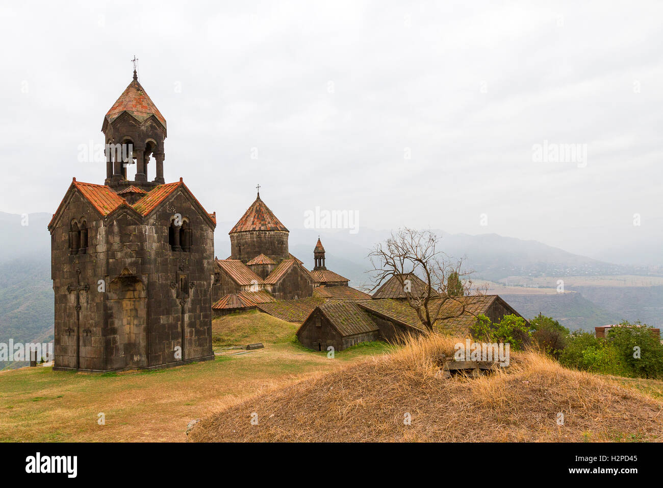 Le monastère de Haghbat, Site de l'Unesco, de l'Arménie. Banque D'Images
