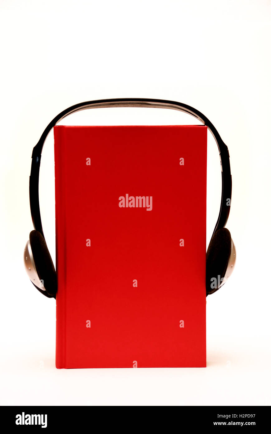 Concept de livre audio Banque D'Images