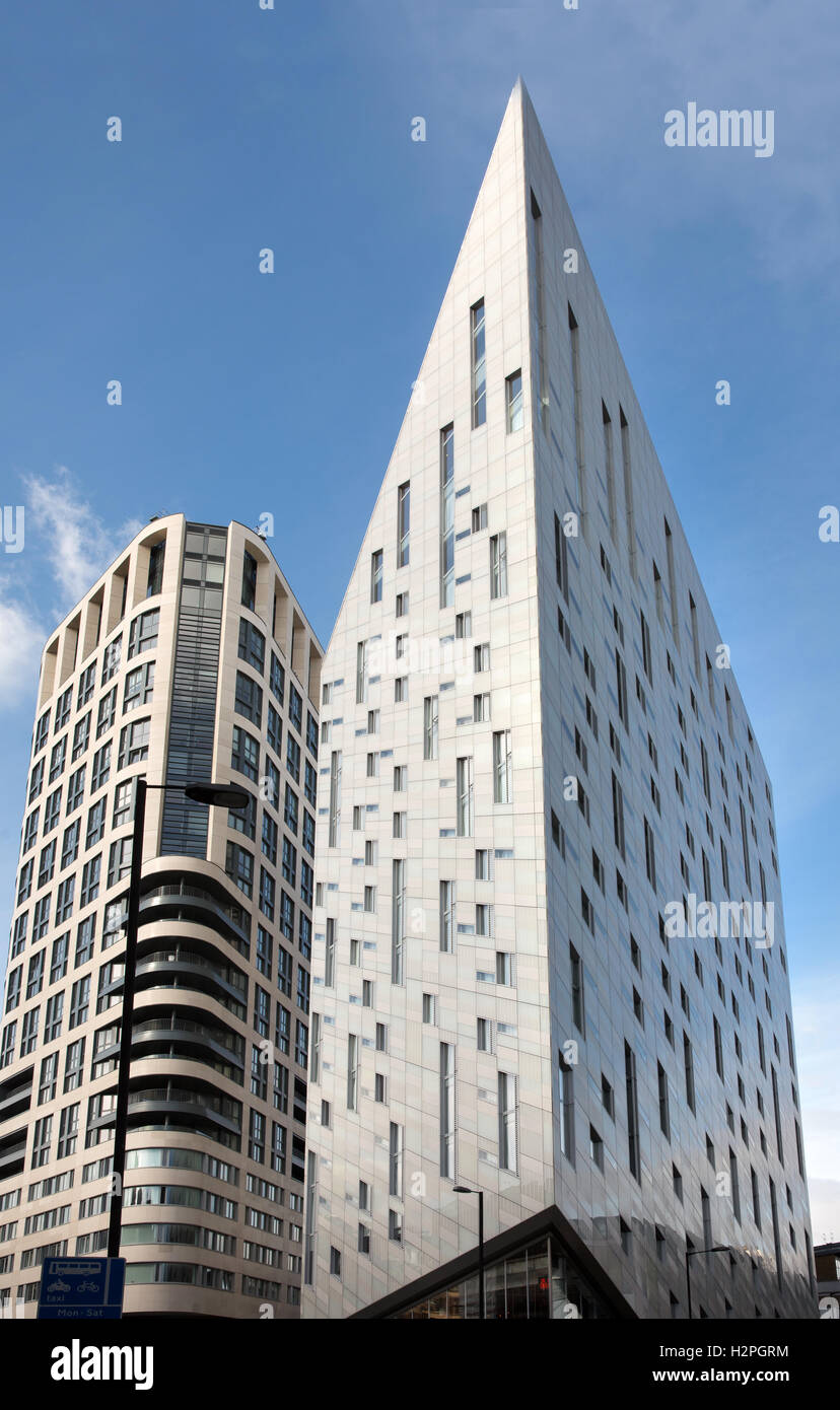 M par Montcalm Hotel. (M par Montcalm London Shoreditch Tech City Hotel. Banque D'Images