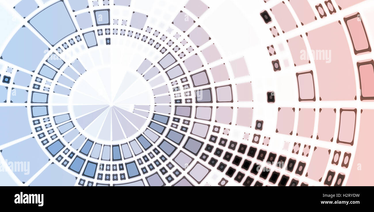 Les données de connexion Internet sur un réseau sécurisé Banque D'Images