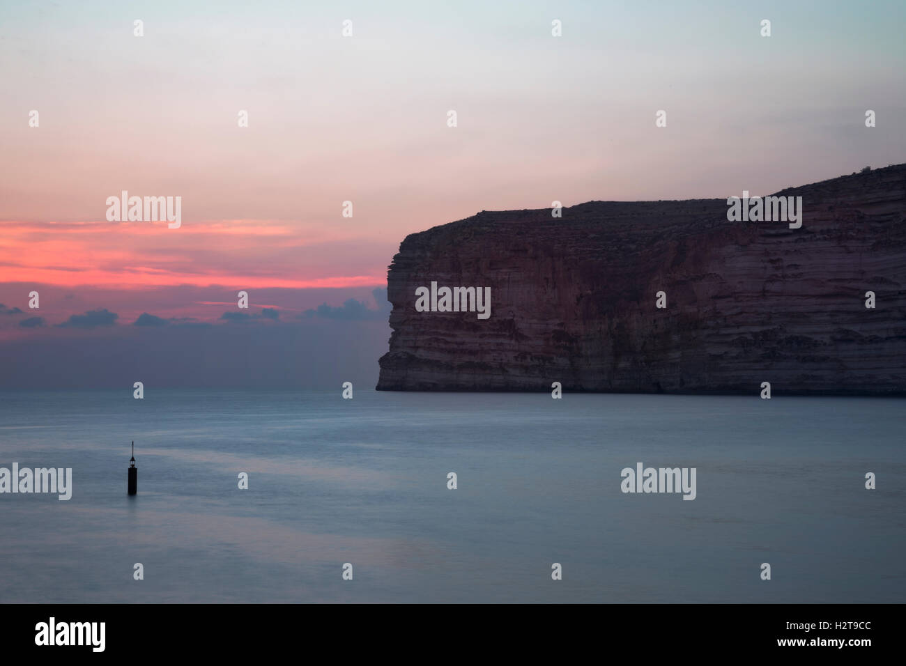 Xlendi Bay, Gozo, Malte Banque D'Images