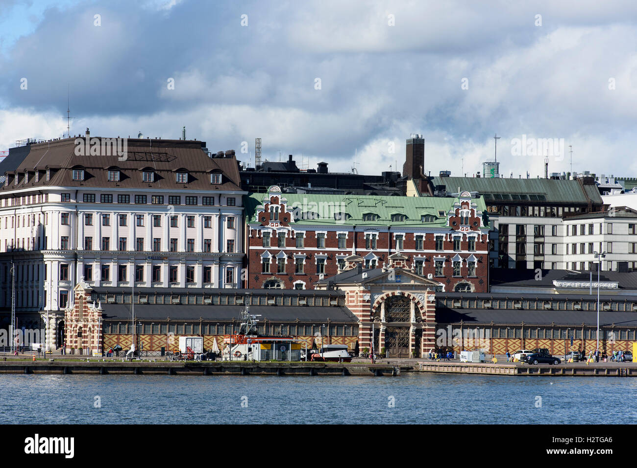 Ancien marché couvert, Wanhakaupahalli, Helsinki, Finlande Banque D'Images