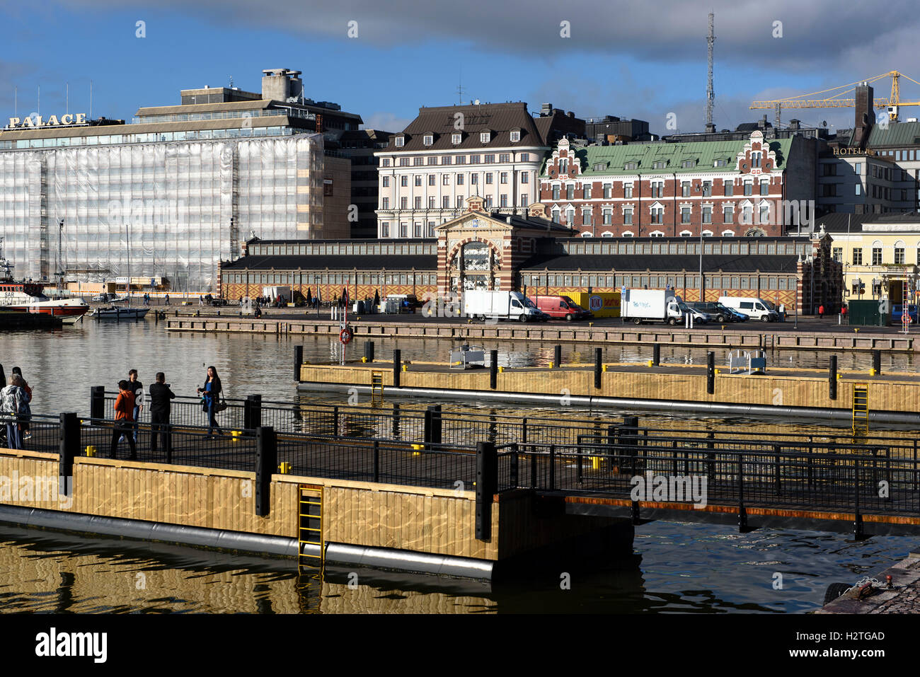 Ancien marché couvert, Wanhakaupahalli, Helsinki, Finlande Banque D'Images