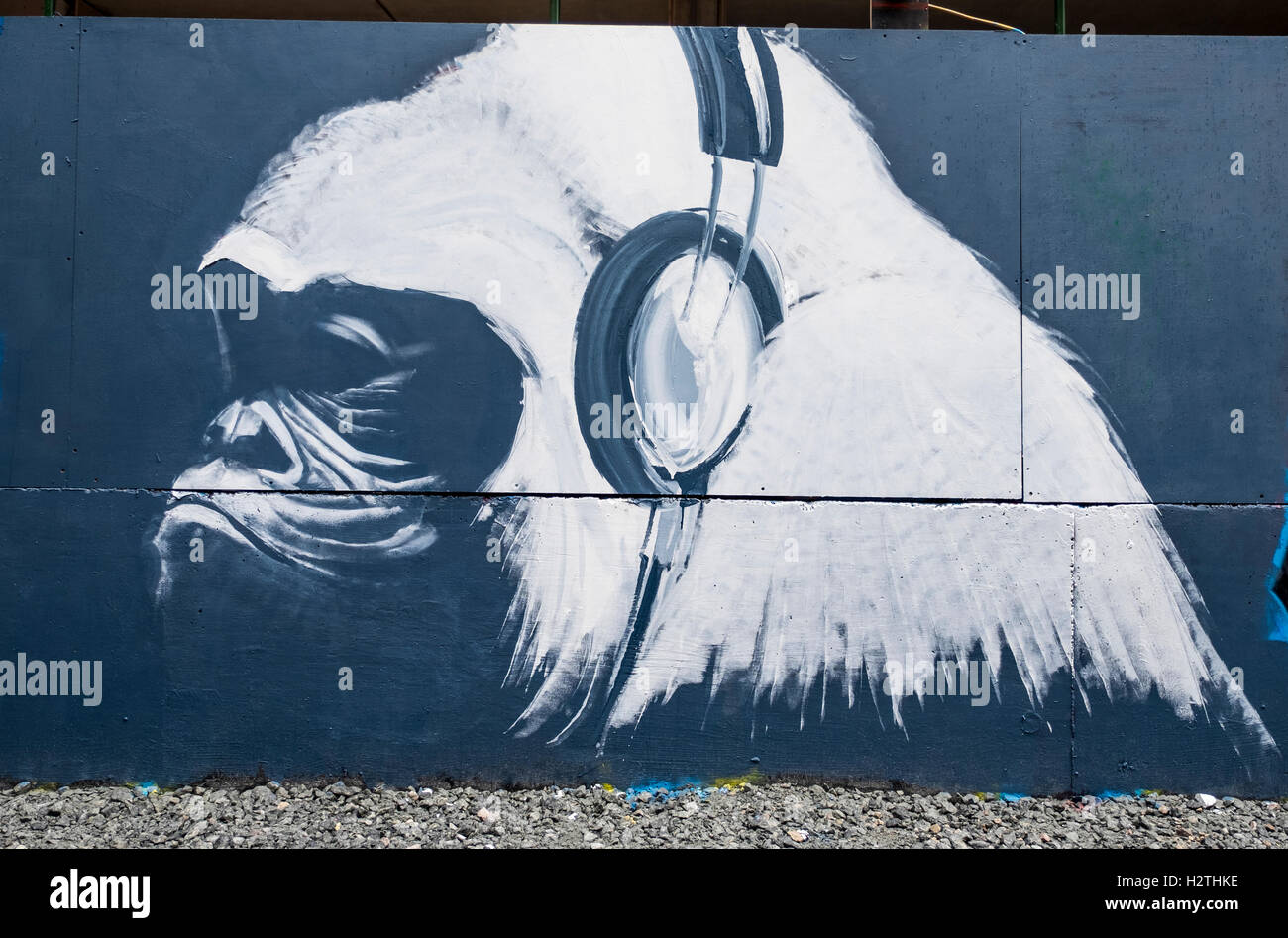 Londres, Royaume-Uni. 07 octobre 2016. Street Art et Graffiti à partir de divers endroits à Londres, UK, 02/10/2016 © Gary Mather/Alamy vivre Banque D'Images