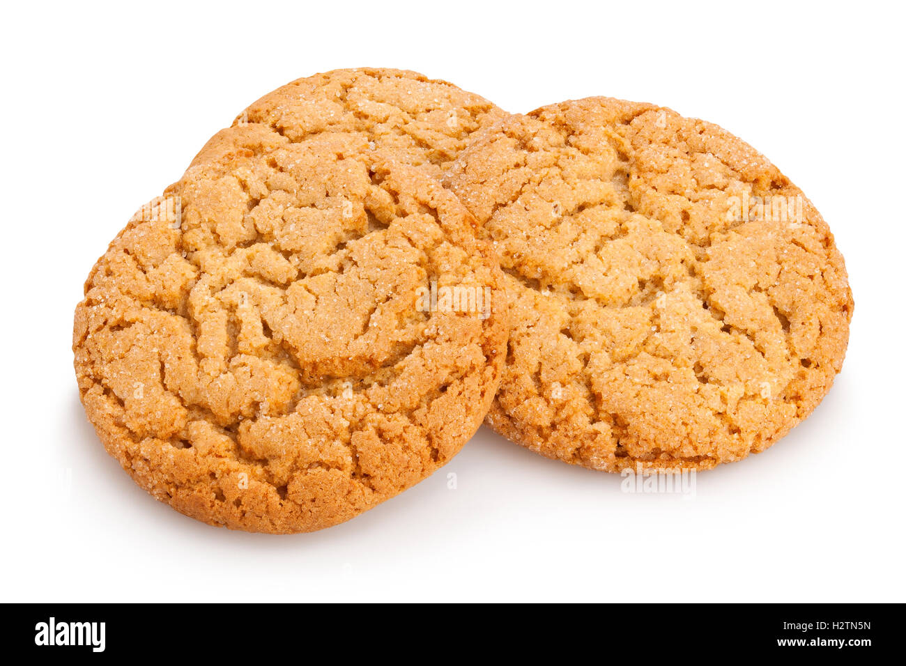 Cookies avoine isolated Banque D'Images