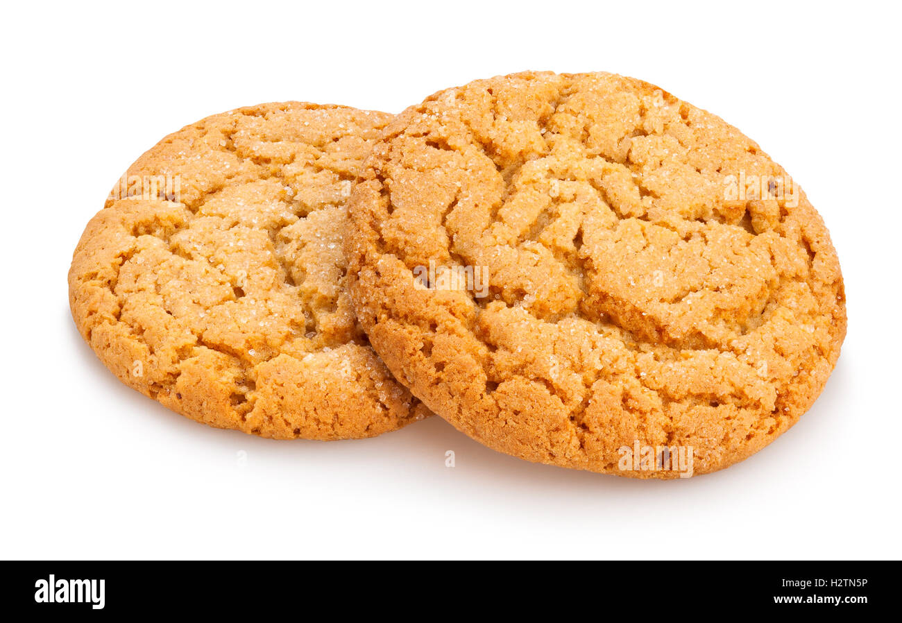 Cookies avoine isolated Banque D'Images