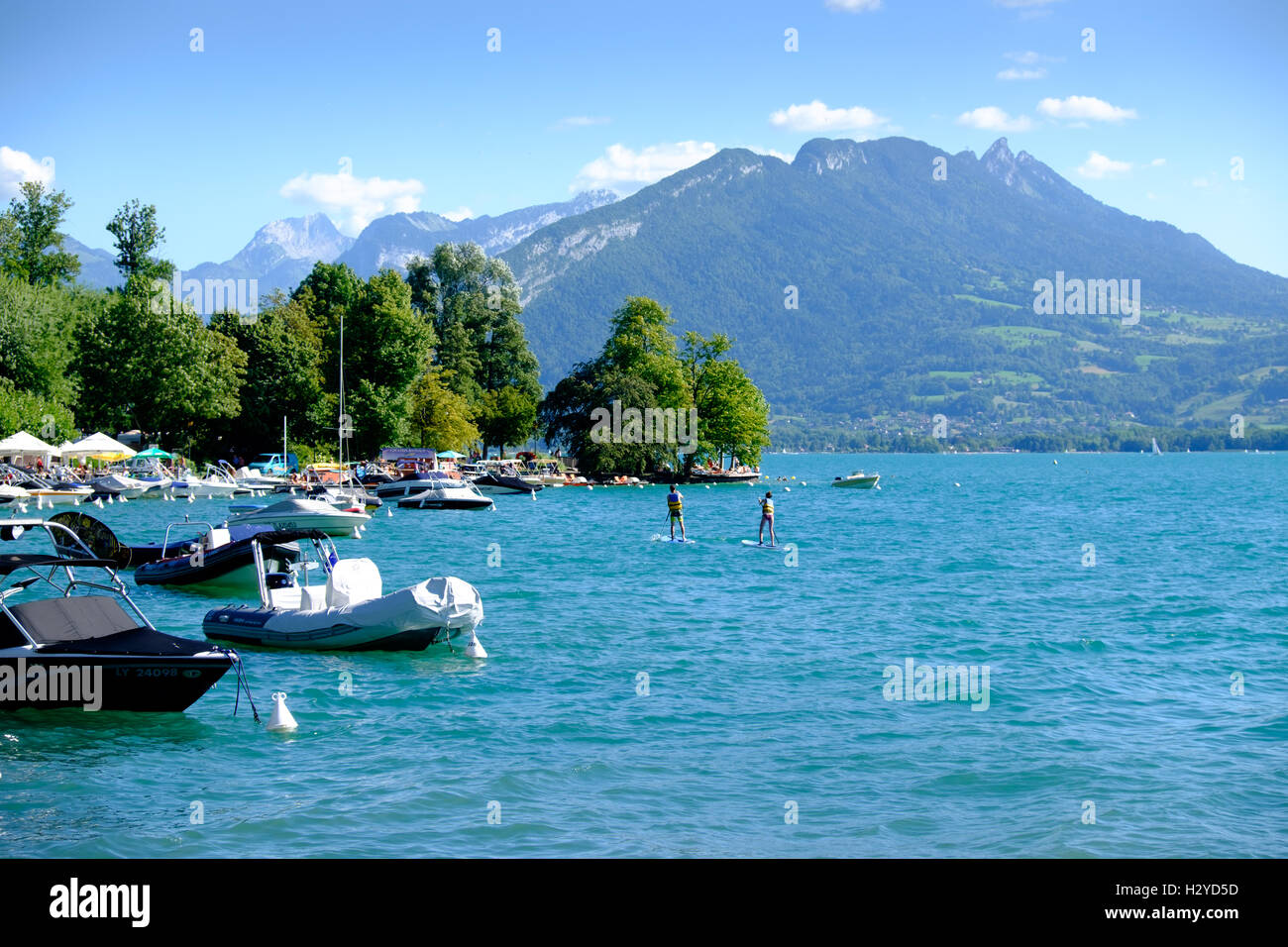 Veyrier du Lac, département de Haute-Savoie, région Rhône-Alpes, France Banque D'Images