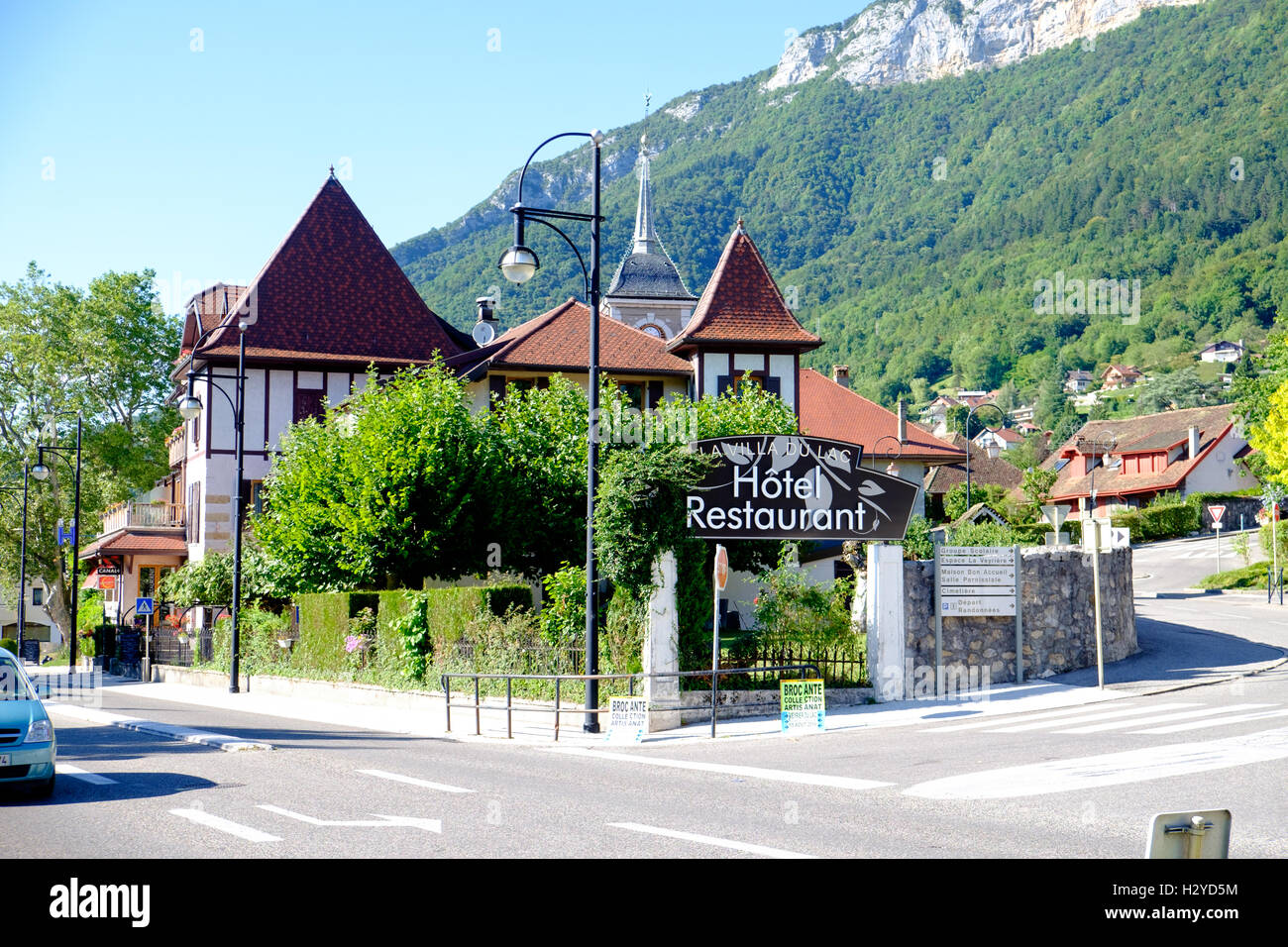 Veyrier du Lac, département de Haute-Savoie, région Rhône-Alpes, France Banque D'Images