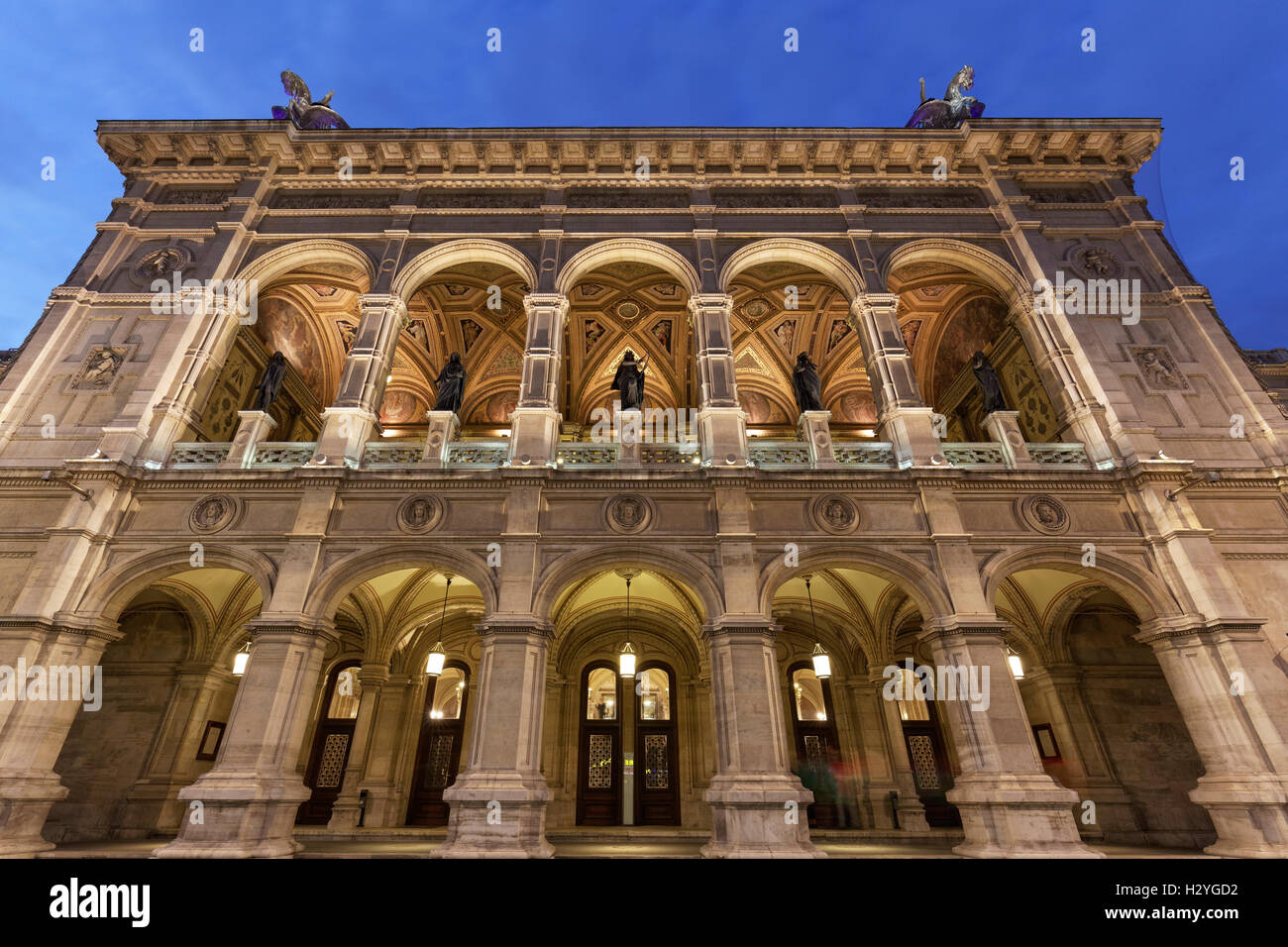 Opéra d'État de Vienne, Wiener Ringstrasse, 1er arrondissement, Vienne, Autriche Banque D'Images