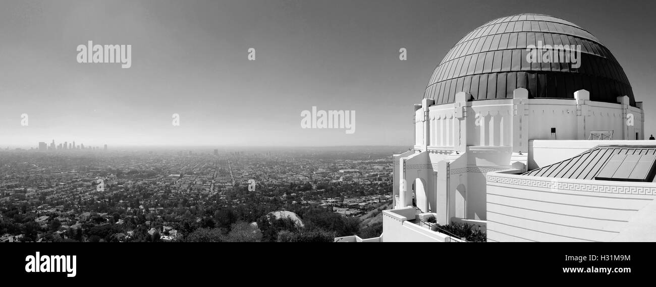 Observatoire Griffith Hollywood LA California USA Banque D'Images