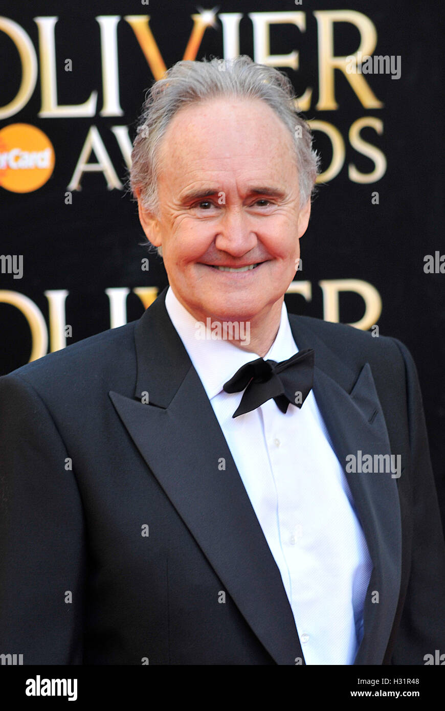 Nigel Planer assiste au Laurence Olivier Awards au Royal Opera House le 13 avril 2014 à Londres, Angleterre Banque D'Images