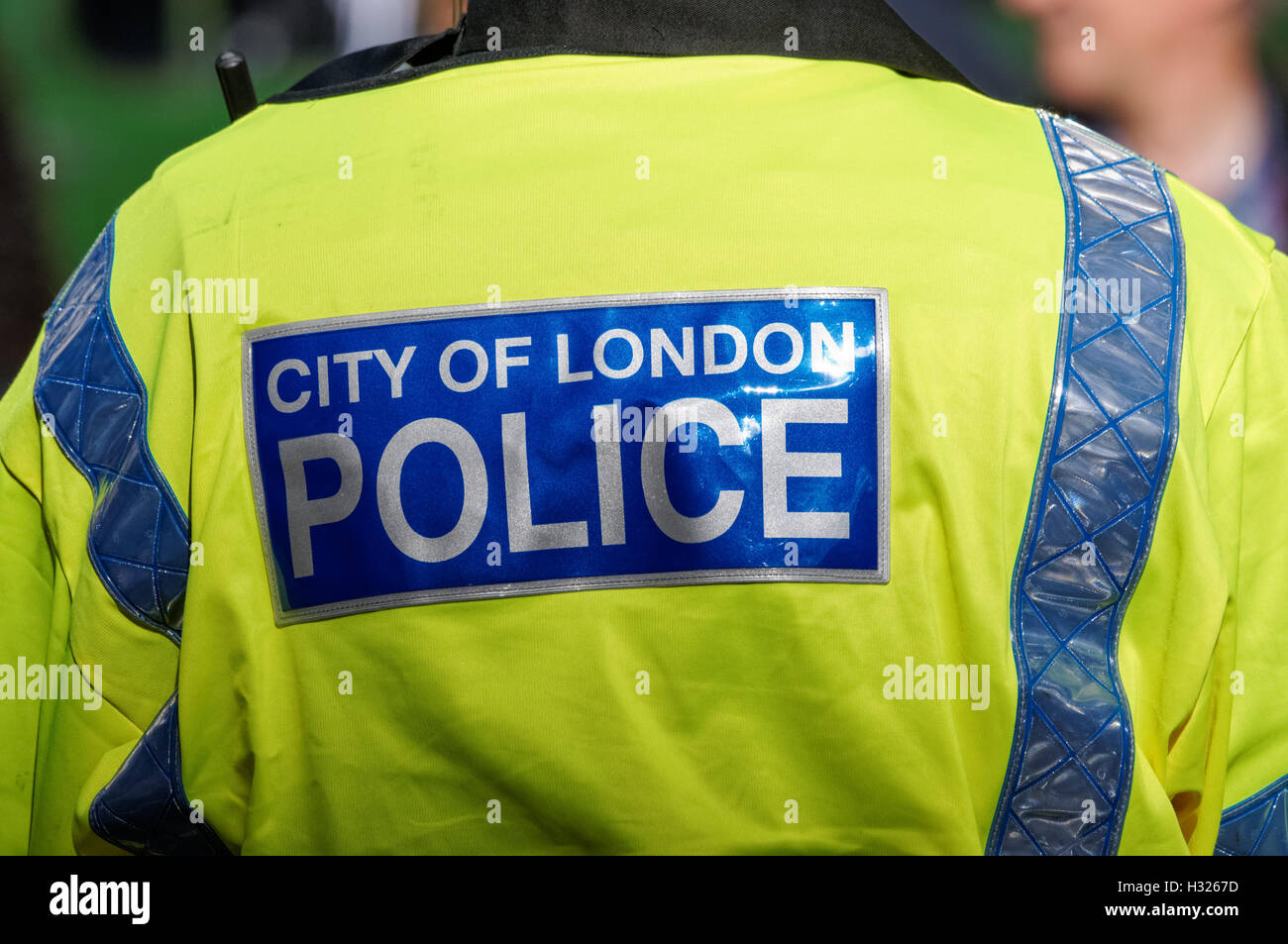 Ville de London agent de police, Londres Angleterre Royaume-Uni UK Banque D'Images
