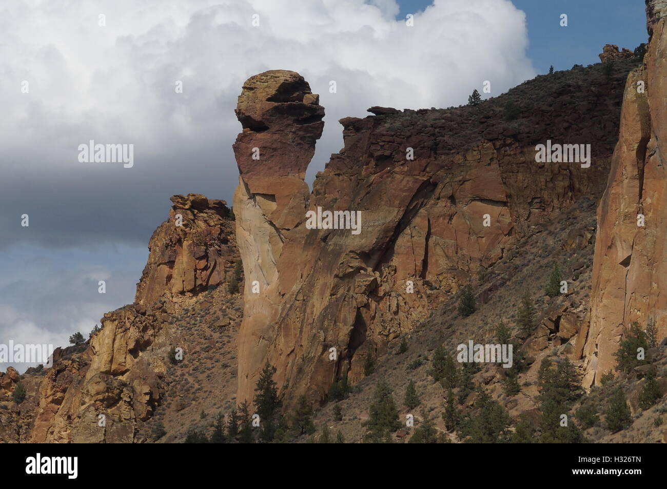 Smith Rock Oregon Banque D'Images