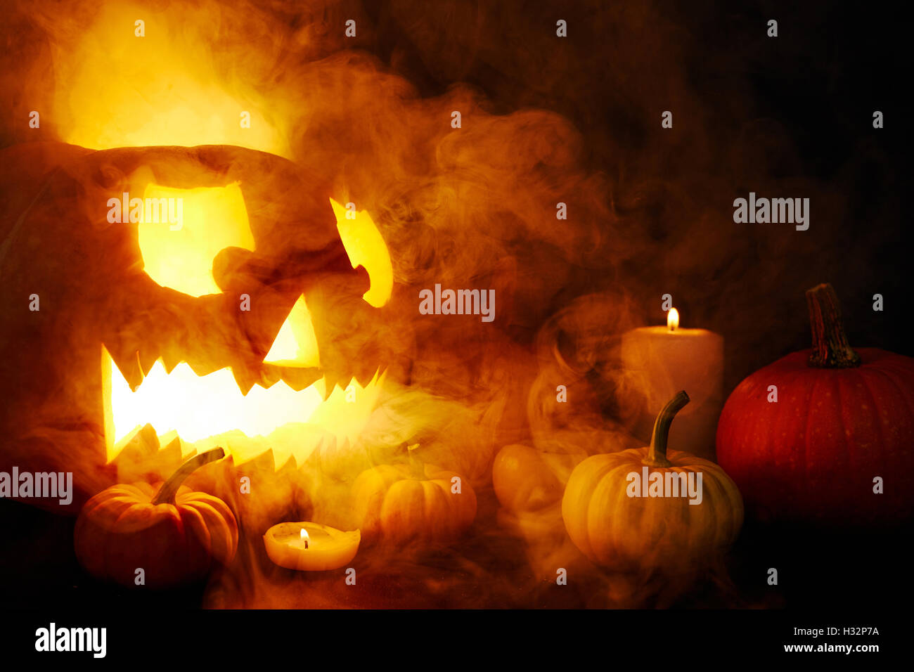 L'arrivée de l'Halloween Banque D'Images