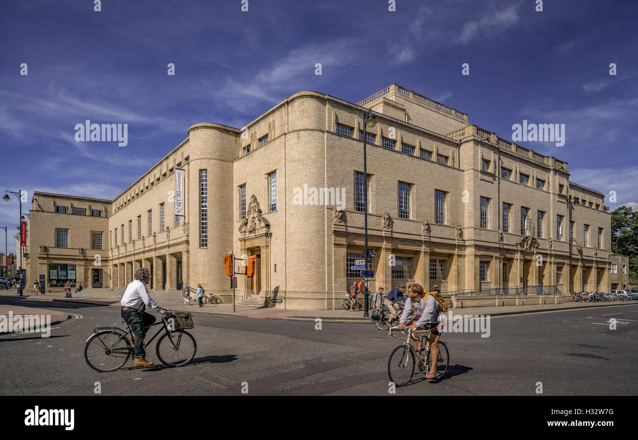 Bibliothèque Weston l'Université d'Oxford. Wilkinson Eyre Architects. RIBA Stirling Prize 2016 Finaliste Banque D'Images