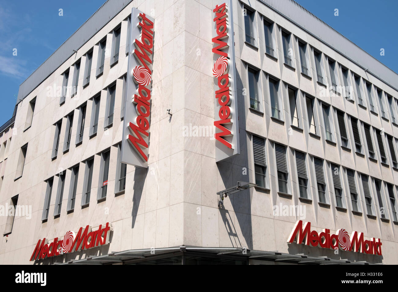 MediaMarkt department store, Cologne, Allemagne. Banque D'Images